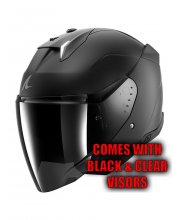 Shark Skwal I3 Jet Dark Shadow Motorcycle Helmet at JTS Biker Clothing