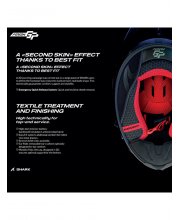 Shark Aeron-GP Replica Fernandez Motorcycle Helmet at JTS Biker Clothing