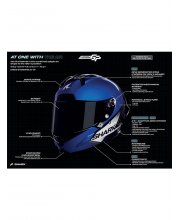 Shark Aeron-GP Replica Fernandez Motorcycle Helmet at JTS Biker Clothing