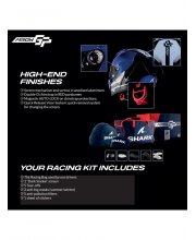 Shark Aeron-GP Replica Fernandez Motorcycle Helmet at JTS Biker Clothing