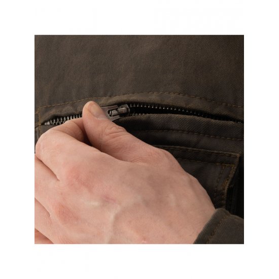 Oxford Sterling Dry2Dry Wax Cotton Textile Motorcycle Jacket at JTS Biker Clothing