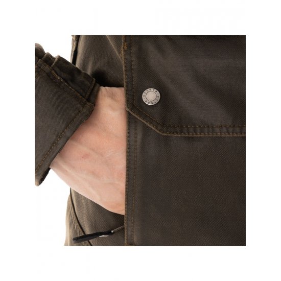 Oxford Sterling Dry2Dry Wax Cotton Textile Motorcycle Jacket at JTS Biker Clothing