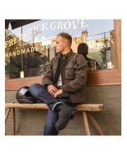 Oxford Sterling Dry2Dry Wax Cotton Textile Motorcycle Jacket at JTS Biker Clothing