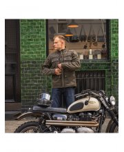 Oxford Sterling Dry2Dry Wax Cotton Textile Motorcycle Jacket at JTS Biker Clothing