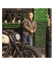 Oxford Sterling Dry2Dry Wax Cotton Textile Motorcycle Jacket at JTS Biker Clothing