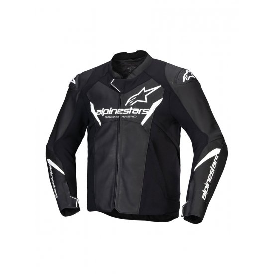 Alpinestars Faster V3 Leather Motorcycle Jacket at JTS Biker Clothing