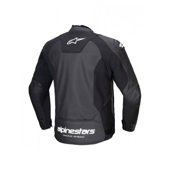 Alpinestars Faster V3 Leather Motorcycle Jacket at JTS Biker Clothing