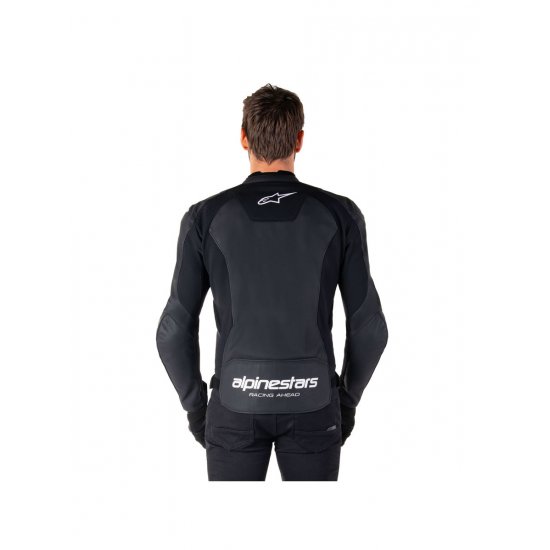 Alpinestars Faster V3 Leather Motorcycle Jacket at JTS Biker Clothing