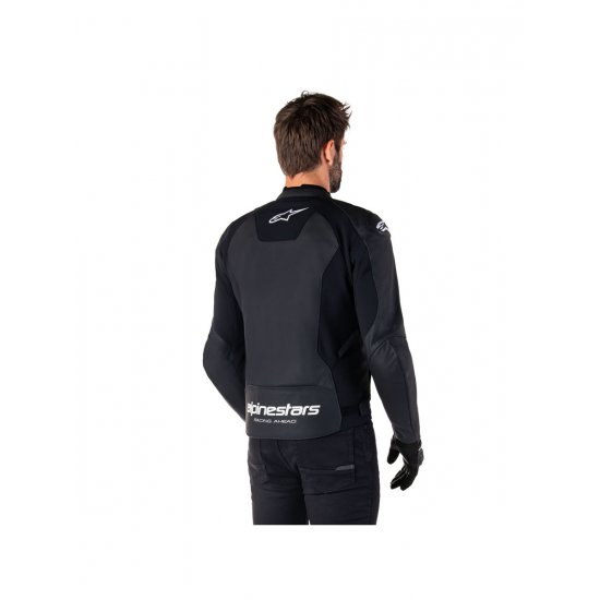 Alpinestars Faster V3 Leather Motorcycle Jacket at JTS Biker Clothing