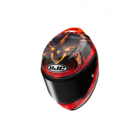 HJC RPHA 12 Diablo Blizzard Motorcycle Helmet at JTS Biker Clothing