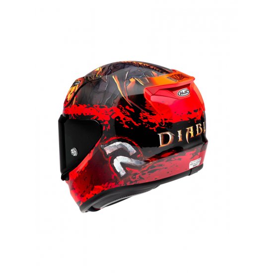 HJC RPHA 12 Diablo Blizzard Motorcycle Helmet at JTS Biker Clothing