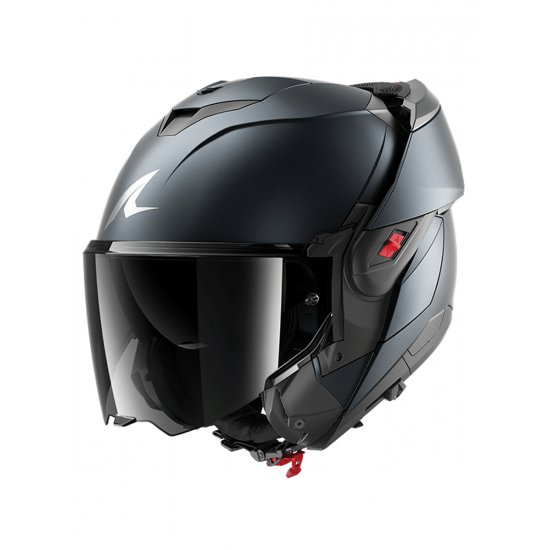 Shark OXO Dark Shadow Motorcycle Helmet at JTS Biker Clothing