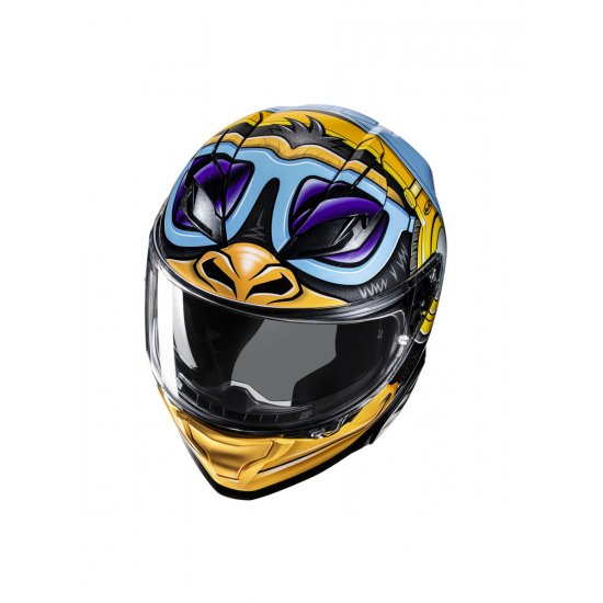 HJC F71 Monkey DJ Motorcycle Helmet at JTS Biker Clothing