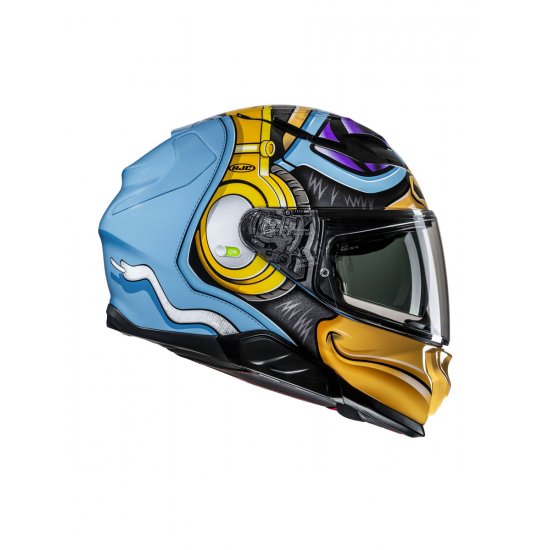 HJC F71 Monkey DJ Motorcycle Helmet at JTS Biker Clothing