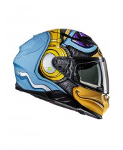 HJC F71 Monkey DJ Motorcycle Helmet at JTS Biker Clothing