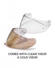 Nolan N60-6 Sport Aureo Motorcycle Helmet at JTS Biker Clothing