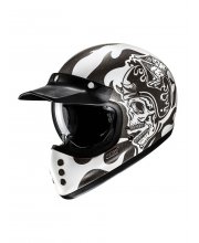 HJC V60 Flame Motorcycle Helmet at JTS Biker Clothing