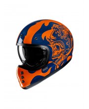 HJC V60 Flame Motorcycle Helmet at JTS Biker Clothing