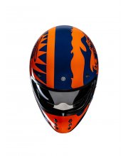 HJC V60 Flame Motorcycle Helmet at JTS Biker Clothing