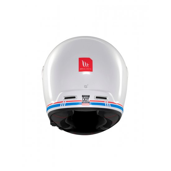 MT Jarama SV Plain Motorcycle Helmet At JTS Biker Clothing