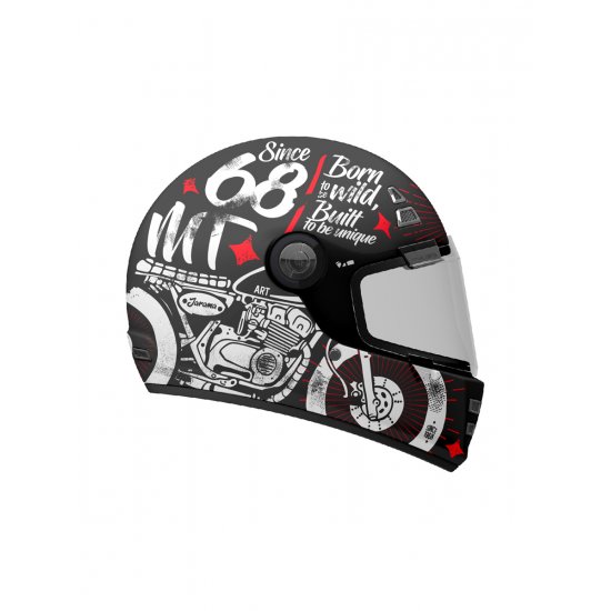 MT Jarama SV Art Motorcycle Helmet At JTS Biker Clothing 
