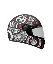 MT Jarama SV Art Motorcycle Helmet At JTS Biker Clothing 