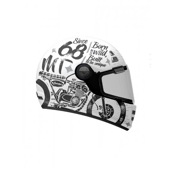 MT Jarama SV Art Motorcycle Helmet At JTS Biker Clothing 