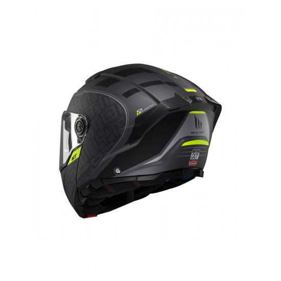 MT Atom 2 Destiny Motorcycle Helmet at JTS Biker Clothing