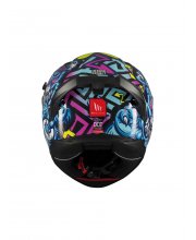 MT Braker Crazy Teddy Motorcycle Helmet at JTS Biker Clothing