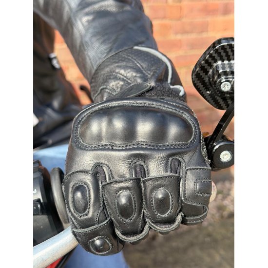 JTS Cobra Leather Motorcycle Glove at JTS Biker Clothing