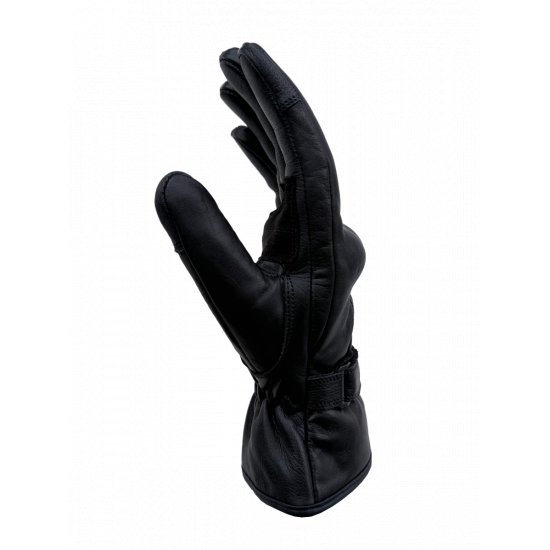JTS Cruiser Black Motorcycle Gloves at JTS Biker Clothing