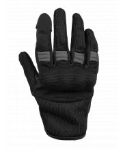 Black/Grey JTS Warrior Black/Grey Gloves at JTS Biker Clothing