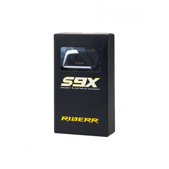 Riderr S9X Bluetooth Motorcycle Headset at JTS Biker Clothing