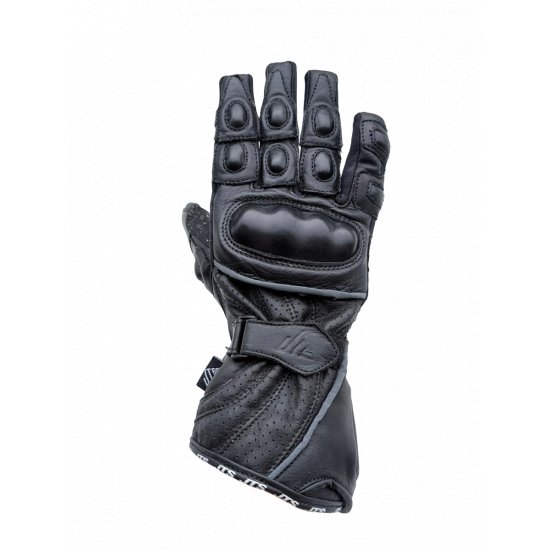 Ladies Cobra Black Motorcycle Gloves at JTS Biker Clothing