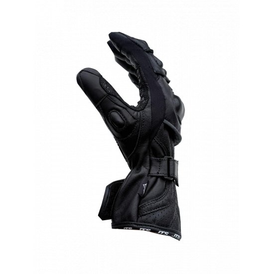 Ladies Cobra Black Motorcycle Gloves at JTS Biker Clothing