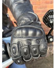 Ladies Cobra Black Motorcycle Gloves at JTS Biker Clothing