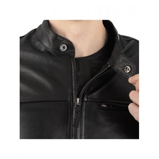 Oxford Walton 2.0 Leather Motorcycle Jacket at JTS Biker Clothing