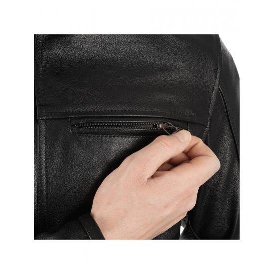 Oxford Walton 2.0 Leather Motorcycle Jacket at JTS Biker Clothing