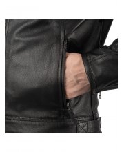 Oxford Walton 2.0 Leather Motorcycle Jacket at JTS Biker Clothing