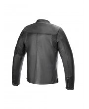 Alpinestars Blacktrack Leather Motorcycle Jacket at JTS Biker Clothing