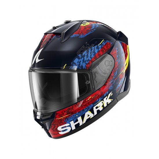 Shark D-Skwal 3 Speed-Vib Motorcycle Helmet at JTS Biker Clothing