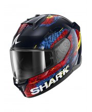 Shark D-Skwal 3 Speed-Vib Motorcycle Helmet at JTS Biker Clothing