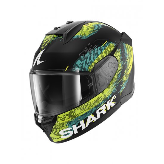 Shark D-Skwal 3 Speed-Vib Motorcycle Helmet at JTS Biker Clothing