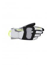 Black/Grey Alpinestars XT-3 Drystar Insulated Motorcycle Gloves at JTS Biker Clothing