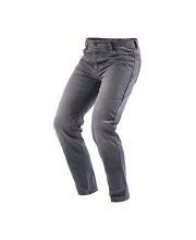 Grey Furygan D12 X Kevlar Straight Fit Kevlar Motorcycle Jeans at JTS Biker Clothing