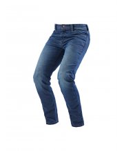 Medium Blue Furygan D12 X Kevlar Straight Fit Kevlar Motorcycle Jeans at JTS Biker Clothing