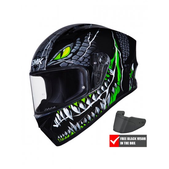 SMK Stellar Taotei Motorcycle Helmet at JTS Biker Clothing