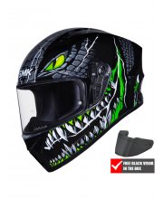 SMK Stellar Taotei Motorcycle Helmet at JTS Biker Clothing