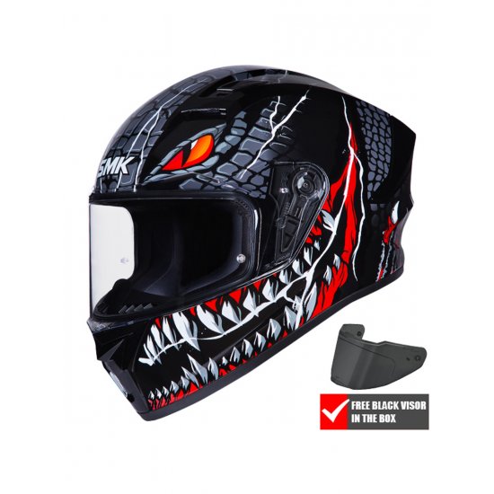 SMK Stellar Taotei Motorcycle Helmet at JTS Biker Clothing