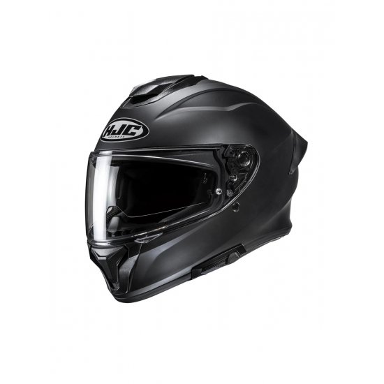 HJC C71 Plain Motorcycle Helmet at JTS Biker Clothing